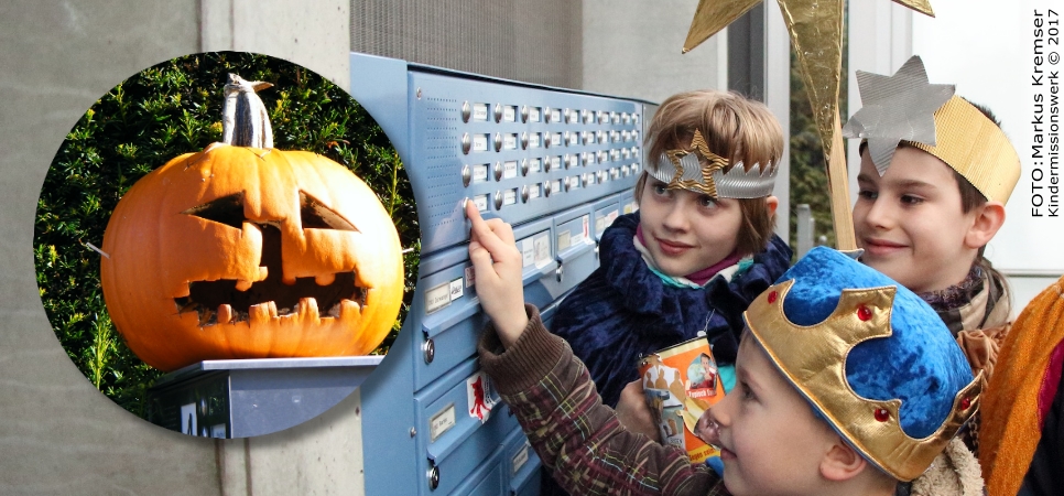 Sternsinger vs. Halloween-Kinder: Der Vergleich