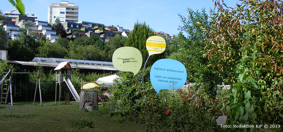 Gemeinsam gärtnern, essen und feiern: Interkultureller Garten in Aalen