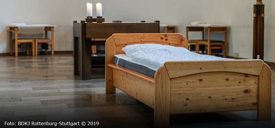 Bed in Church