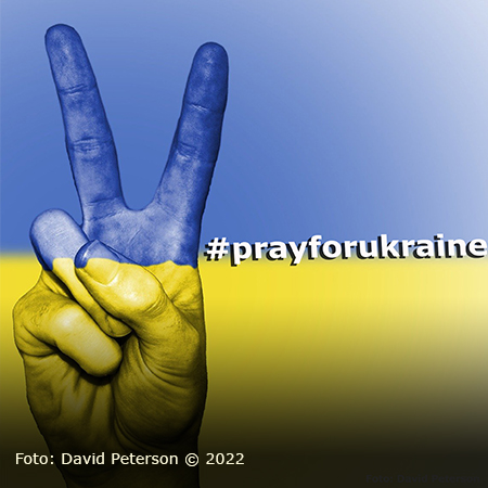Für Ukraine beten und Menschen dort helfen