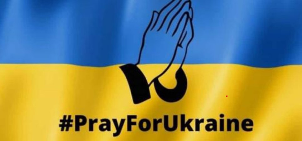 Für Ukraine beten und Menschen dort helfen
