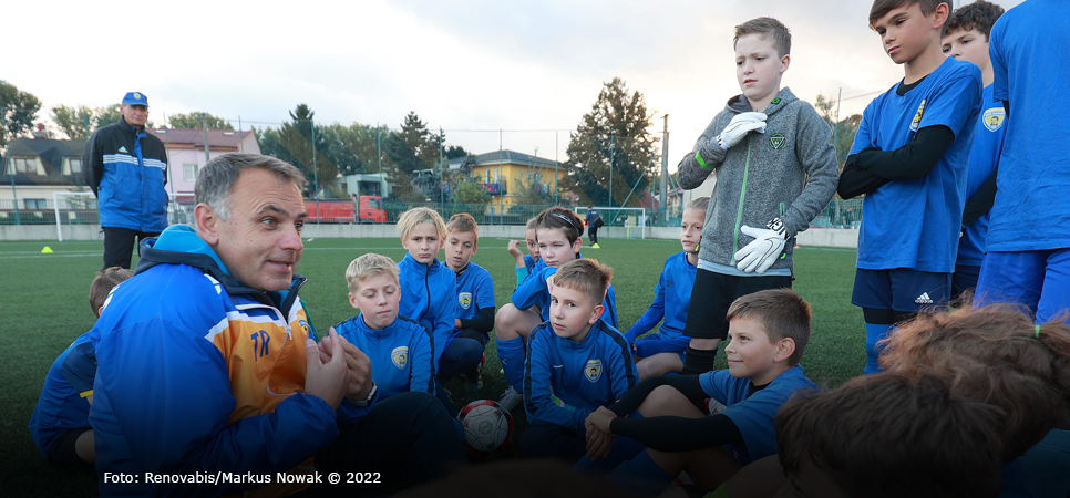 Renovabis-Projekt: Fußball & Seelsorge in Bratislava