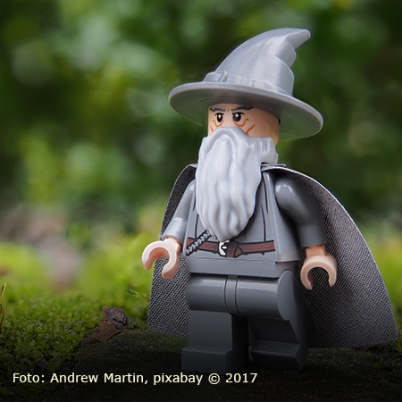 Ein magischer Freund -  Zauberer Gandalf aus christlicher Perspektive
